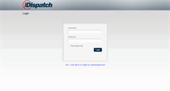 Desktop Screenshot of 1dispatch.com